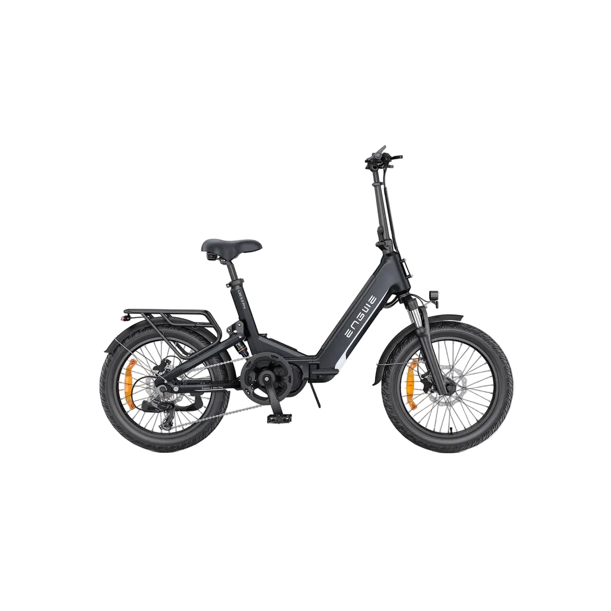 ENGWE L20 3.0 Pro E-Bike Mittelmotor 100Nm Vollfederung 720Wh Klapprad Schwarz