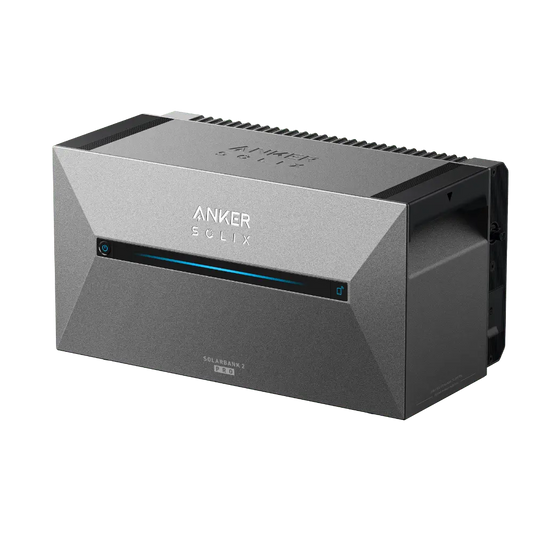 Anker SOLIX Solarbank 2 E1600 Pro Balkonkraftwerk Speicher – 1,6 kWh, 4 MPPT, 2400W PV, erweiterbar bis 9,6 kWh