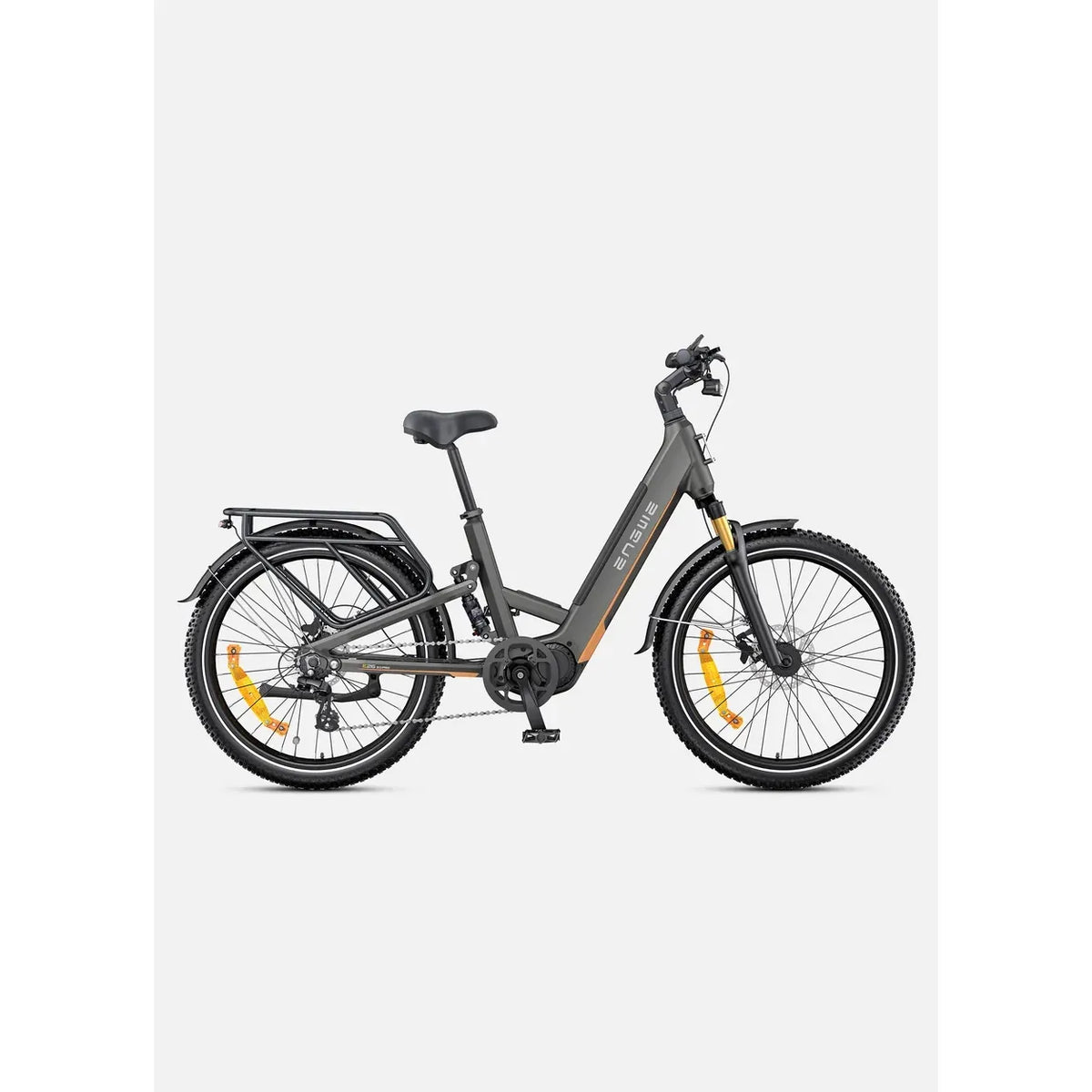 ENGWE E26 3.0 Pro eSUV E-Bike Mittelmotor 100Nm Vollfederung 720Wh 135km Grau