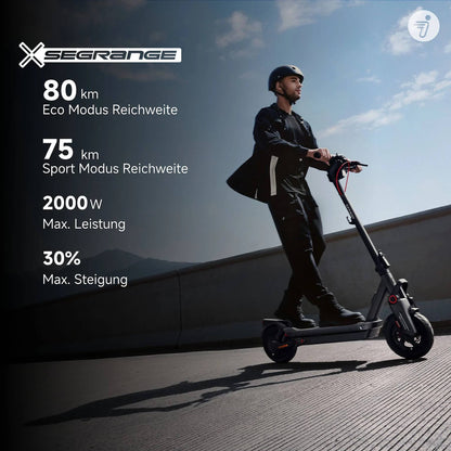 Segway Ninebot MAX G3 D E-Scooter – 11 Zoll, 80 km Reichweite, 20 km/h, ABE Straßenzulassung