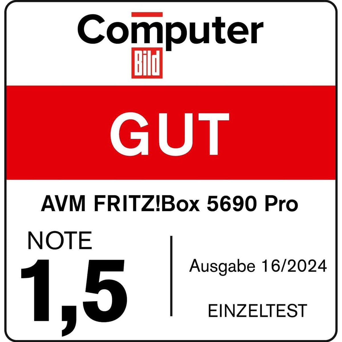 AVM FRITZ!Box 5690 Pro Glasfaser- und DSL-Router, Wi-Fi 7, Zigbee, DECT, Weiß – Bild 3