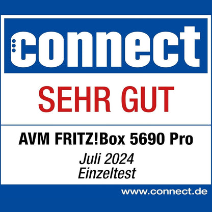 AVM FRITZ!Box 5690 Pro Glasfaser- und DSL-Router, Wi-Fi 7, Zigbee, DECT, Weiß – Bild 5