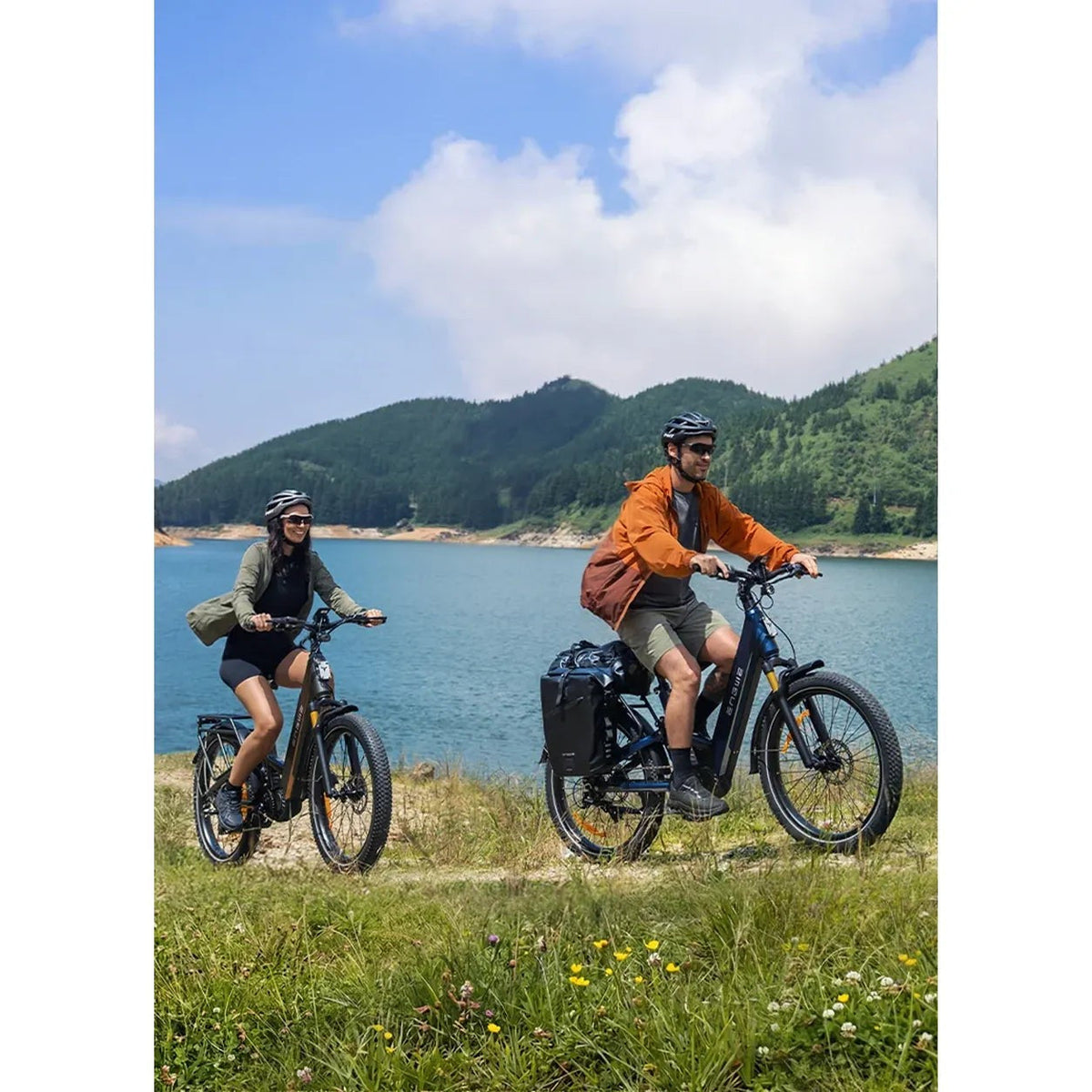 ENGWE E26 3.0 Pro eSUV E-Bike, Mittelmotor 100 Nm, 720 Wh, Vollfederung, Grau – Bild 1