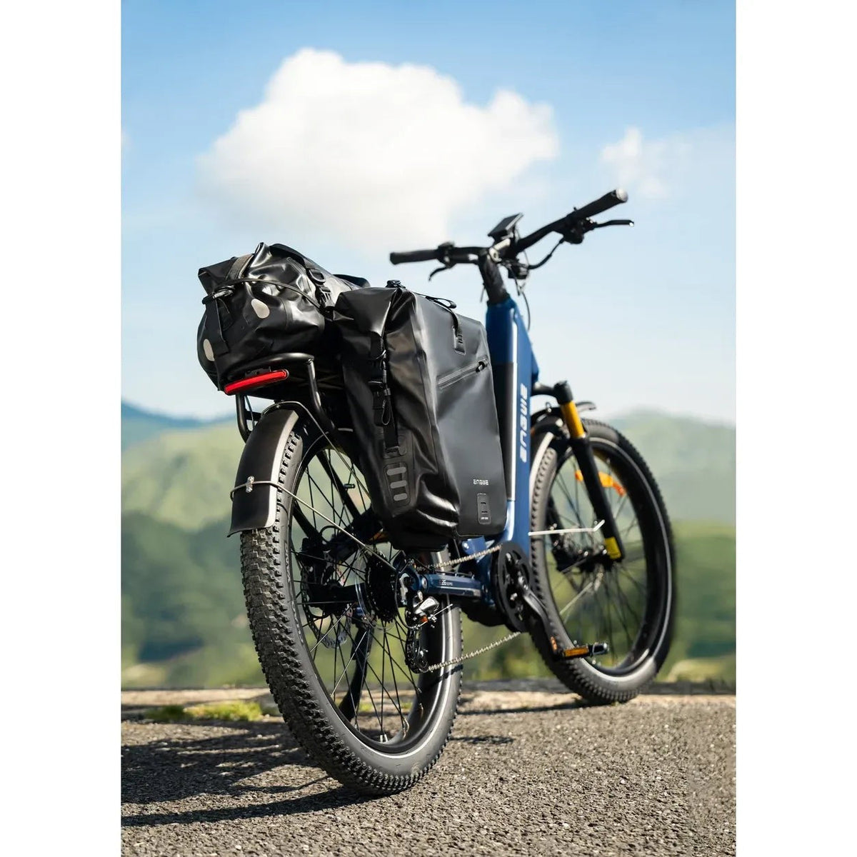 ENGWE E26 3.0 Pro eSUV E-Bike, Mittelmotor 100 Nm, 720 Wh, Vollfederung, Grau – Bild 3