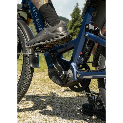 ENGWE E26 3.0 Pro eSUV E-Bike, Mittelmotor 100 Nm, 720 Wh, Vollfederung, Grau – Bild 5