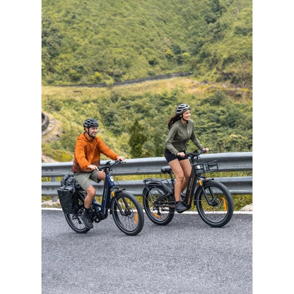 ENGWE E26 3.0 Pro eSUV E-Bike, Mittelmotor 100 Nm, 720 Wh, Vollfederung, Grau – Bild 6
