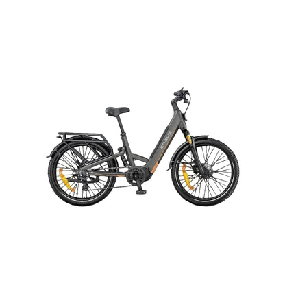 ENGWE E26 3.0 Pro eSUV E-Bike, Mittelmotor 100 Nm, 720 Wh, Vollfederung, Grau – Bild 11