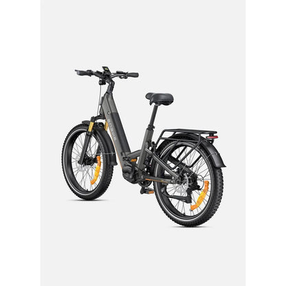 ENGWE E26 3.0 Pro eSUV E-Bike, Mittelmotor 100 Nm, 720 Wh, Vollfederung, Grau – Bild 12