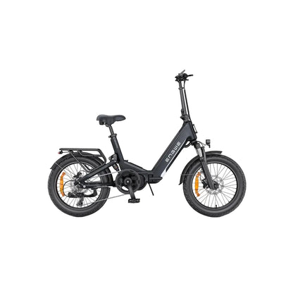 ENGWE L20 3.0 Pro E-Bike Klapprad, Mittelmotor 100 Nm, 720 Wh, Vollfederung, Schwarz – Bild 7