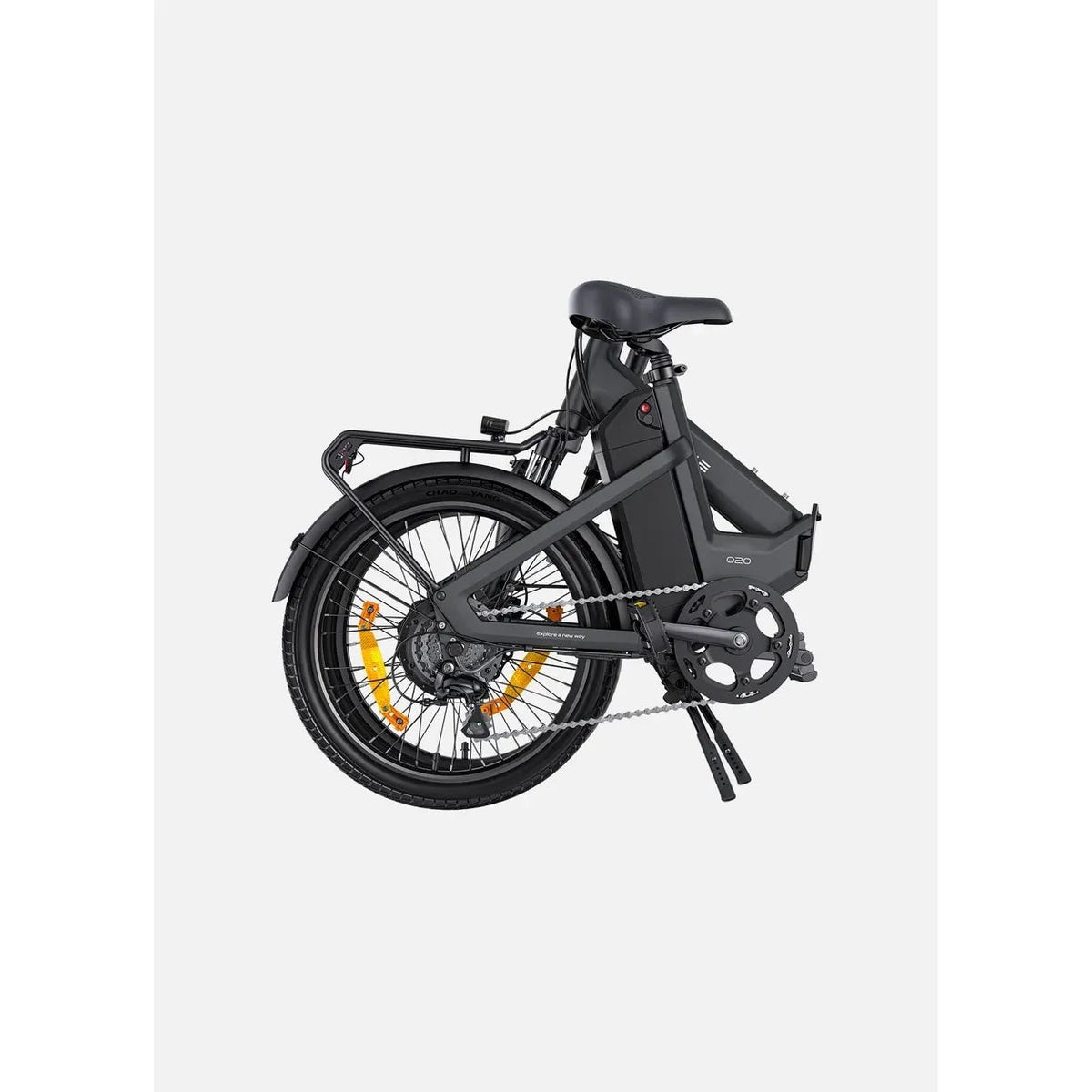 ENGWE O20 Boost Elektro-Faltrad 20 Zoll, 720 Wh, 75 Nm, Pedelec, Graphitgrau – Bild 3
