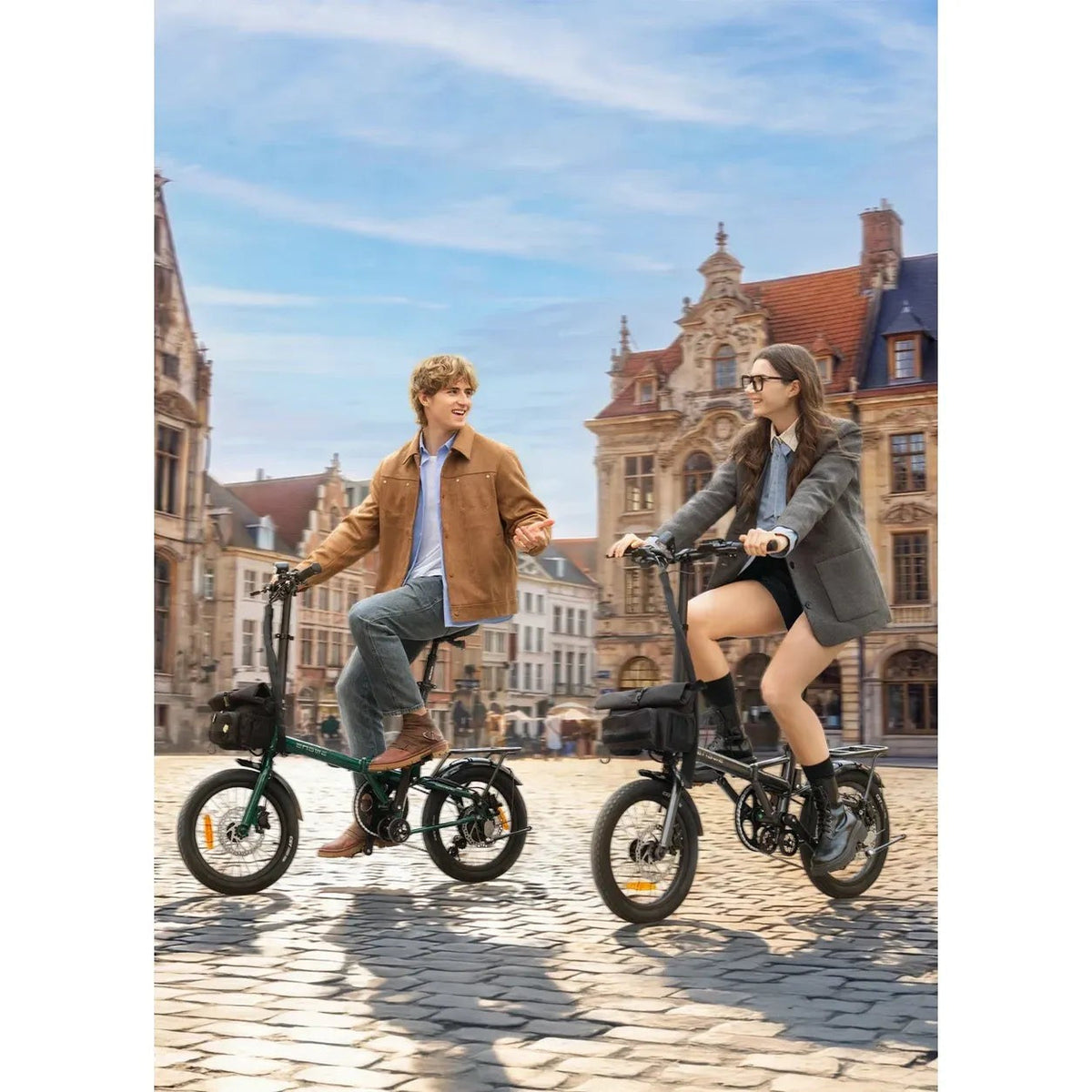 ENGWE Zip E-Bike Faltrad, 250 W, Drehmomentsensor, 360 Wh, 16,9 kg, Grau – Bild 2