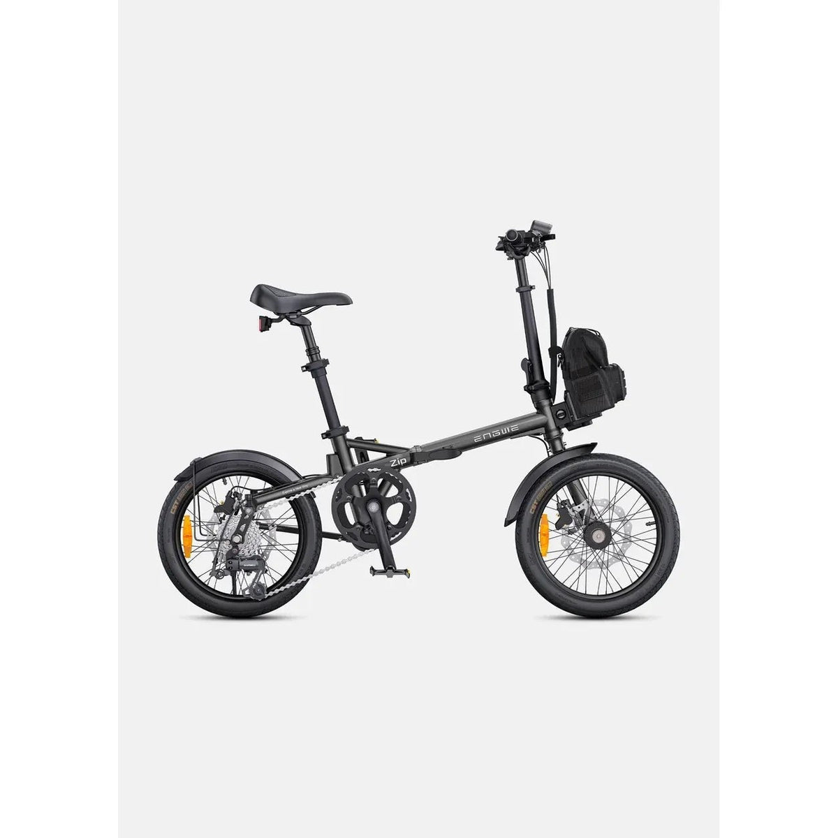 ENGWE Zip E-Bike Faltrad, 250 W, Drehmomentsensor, 360 Wh, 16,9 kg, Grau – Bild 4