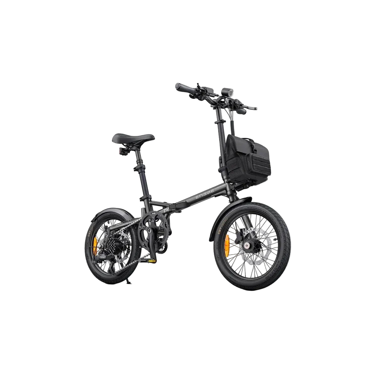 ENGWE Zip E-Bike Faltrad, 250 W, Drehmomentsensor, 360 Wh, 16,9 kg, Grau – Bild 7