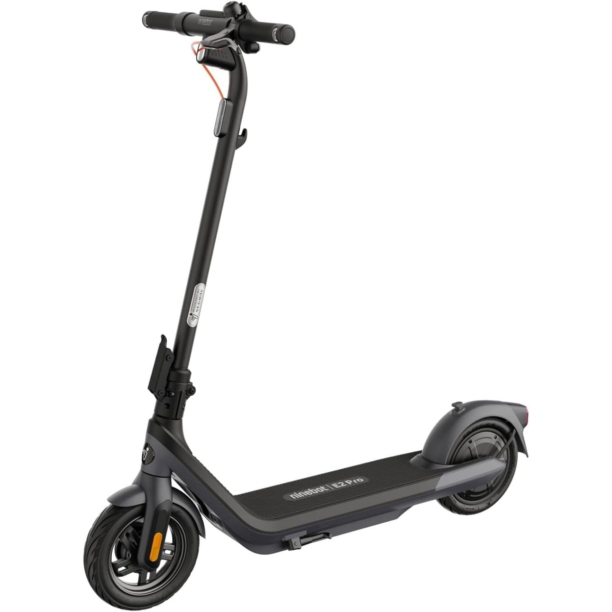 Segway Ninebot E2 Pro D E-Scooter, 10 Zoll, 350 W (750 W Peak), 35 km Reichweite, Straßenzulassung, Schwarz – Bild 6