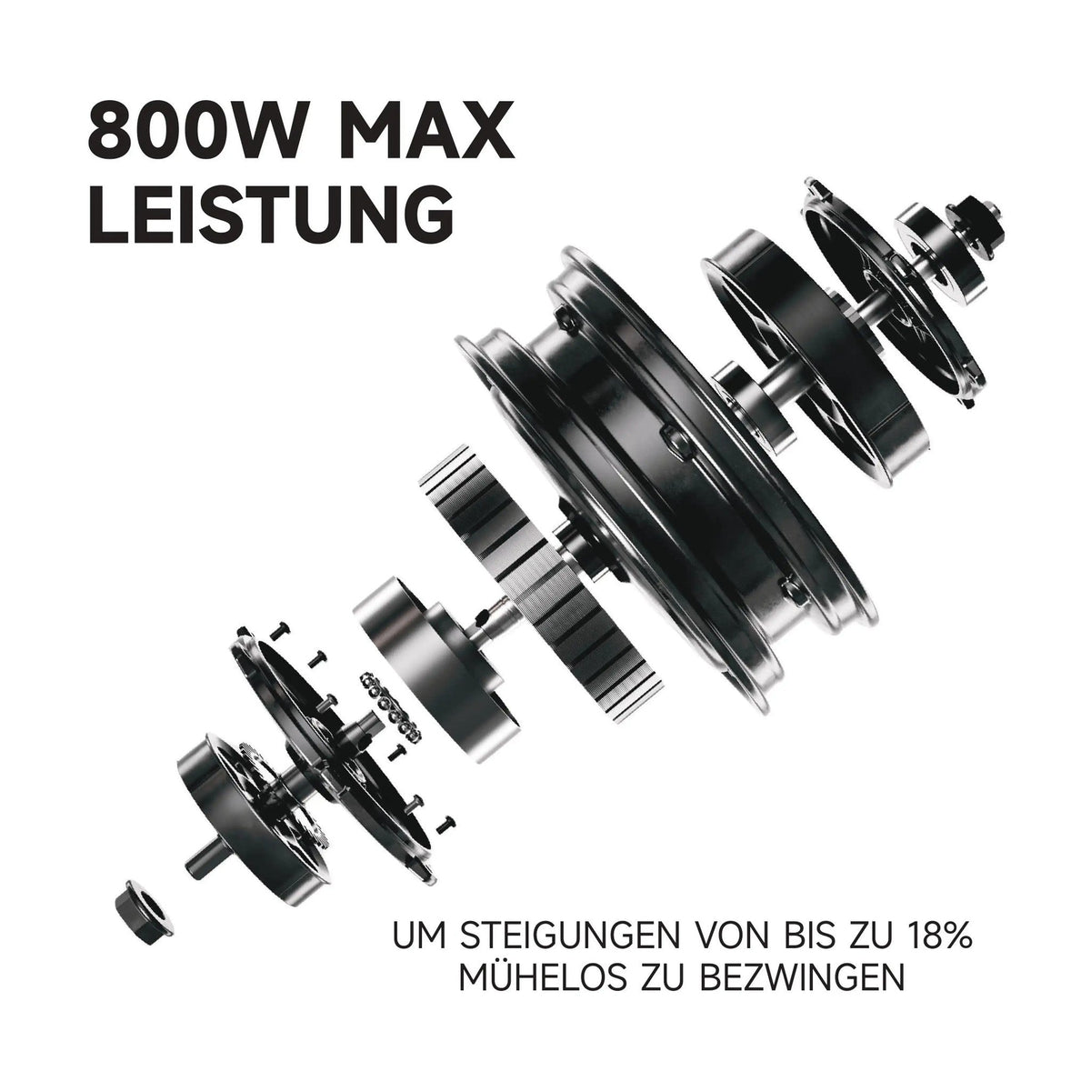 Segway Ninebot E3 Pro D E-Scooter, 400 W, 368 Wh, Straßenzulassung, 20 km/h – Bild 1