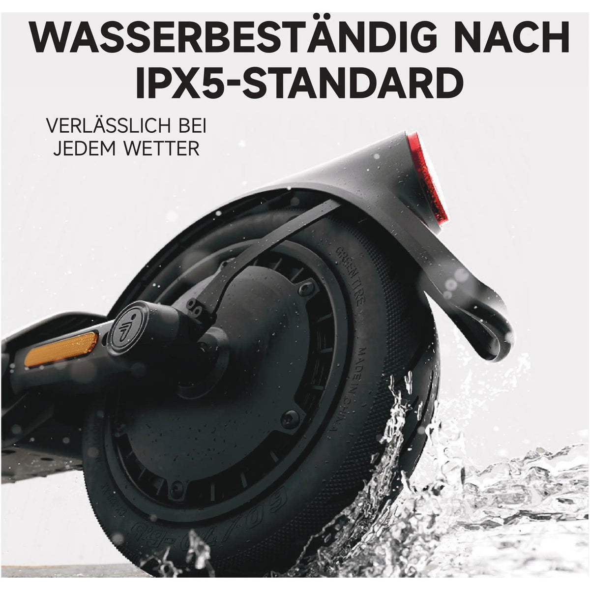 Segway Ninebot E3 Pro D E-Scooter, 400 W, 368 Wh, Straßenzulassung, 20 km/h – Bild 8