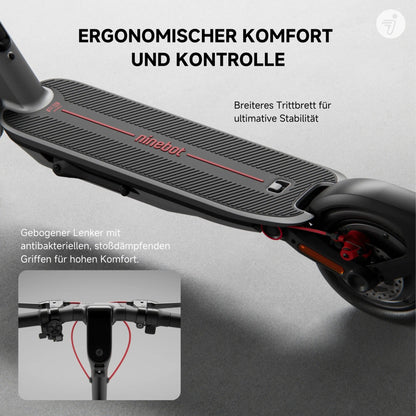 Segway Ninebot F3 Pro D E-Scooter, 500 W, 477 Wh, ABE Straßenzulassung, 20 km/h – Bild 6